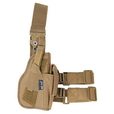 MIL-TEC Pistol holster thigh RIGHT BLACK | MILITARY RANGE