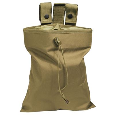 MOLLE pouch for empty containers COYOTE BROWN