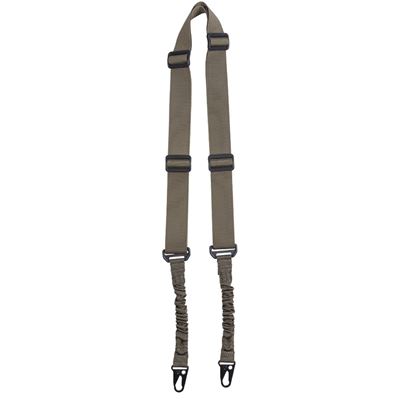 Strap tactical weapon 2-point Bungee OLIVE