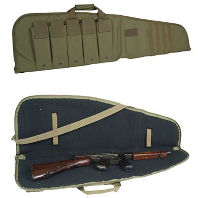 Case for rifle with strap MODULAR OLIVE 120 cm