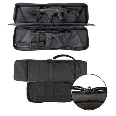Bag for two LASER MODULAR rifles with back straps BLACK