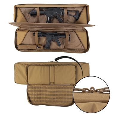 Bag for two LASER MODULAR rifles with back straps COYOTE