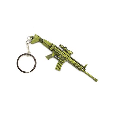 Keychain rifle SCAR L BRASS