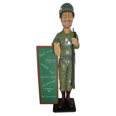 DUMMY soldiers with plaque (185 CM)