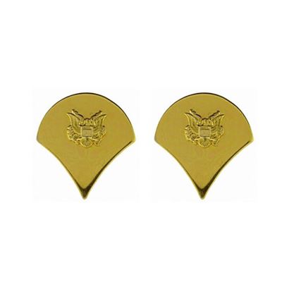 Insignias SPEC-4 POLISHED GOLD