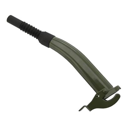 FILLER PIPE WITH RUBBER GROMMET OLIVE DRAB
