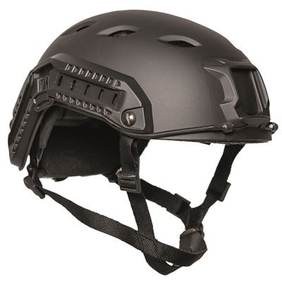 Plastic FAST PARATROOPER Helmet BLACK