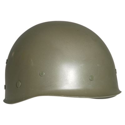 Entry into the U.S. M1 helmet plastic