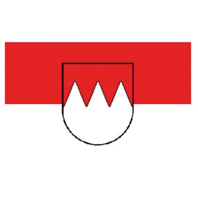 Flag FRANKEN / Swi. with emblem