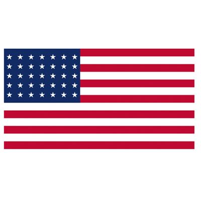 U.S. flag 48 stars