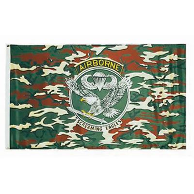 Flag motif U.S. AIRBORNE camouflage