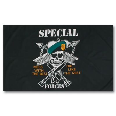 Flag motif U.S. SPEC.FORCES