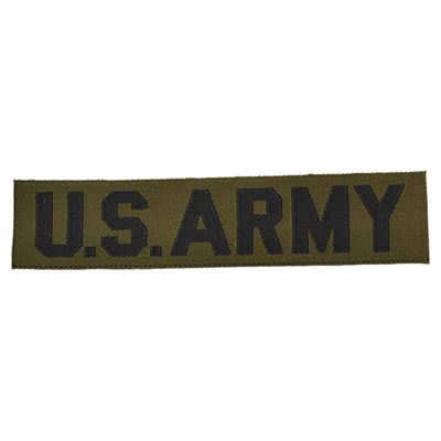 Patch "U.S. ARMY" GREEN textiles