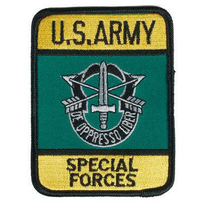 Patch nationality U.S. textile SP.FORCES