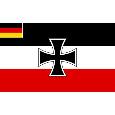 Flag German Empire with Iron Cross