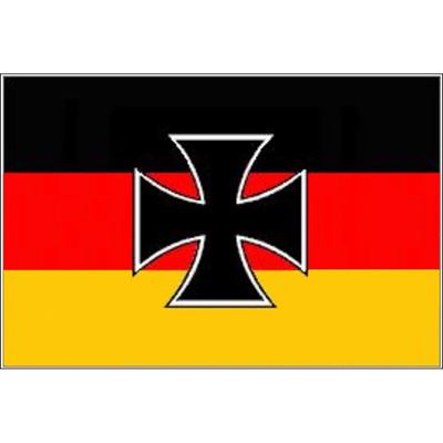 Flag Germany with Iron Cross