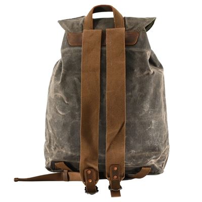 Swiss VINTAGE waxed Bushcraft REPRO rucksack Swiss Army 173016 5