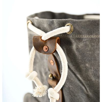 Swiss VINTAGE waxed Bushcraft REPRO rucksack Swiss Army 173016 4