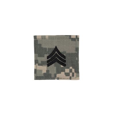 VELCRO patch rank of SERGEANT ARMY DIGITAL CAMO