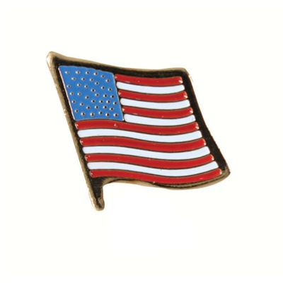 Badge Flag USA GOLD