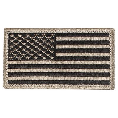 U.S. Flag patch 4.5 x 8.5 cm black / khaki