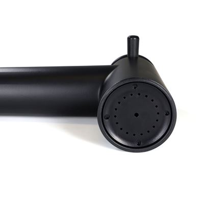 Shower with hose for filter canister