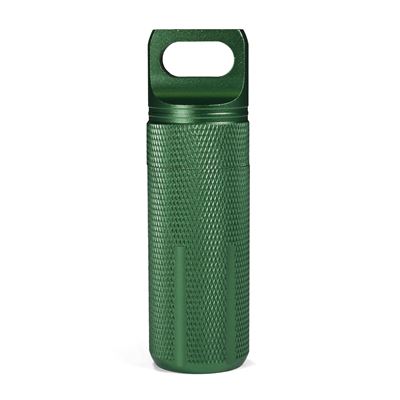 Waterproof aluminum capsule GREEN