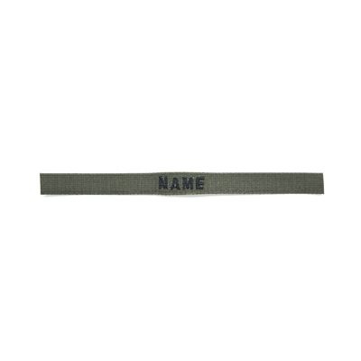 Patch label "NAME" for GORE-TEX jacket OLIVE