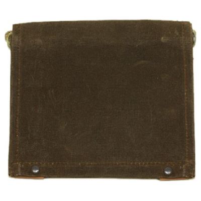SWEDISH Maps Canvas Pouch Used