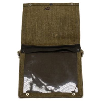 SWEDISH Maps Canvas Pouch Used