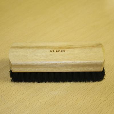 Brush shoe Swedish wood / BLACK bristles