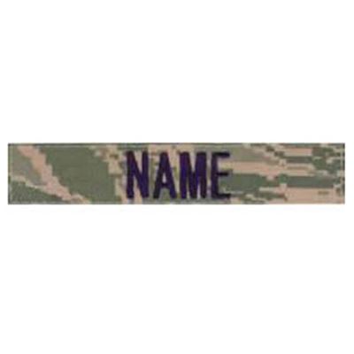 Patch label "NAME" 12.5 cm VELCRO DIGITAL TIGER