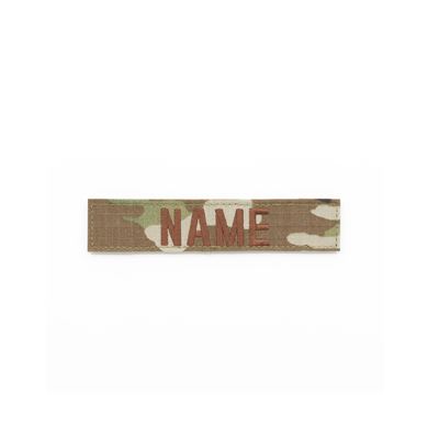 Patch label "NAME" 7.5 cm Multicam VELCRO ®
