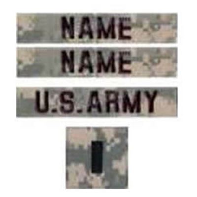 Patches U. S. ARMY ACU VELCRO set of 4 pieces