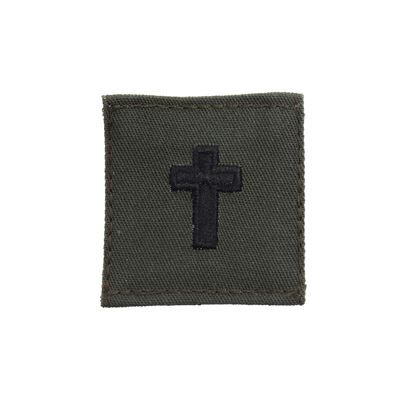OLIVE DRAB CHAPLAIN Insignia with Velcro