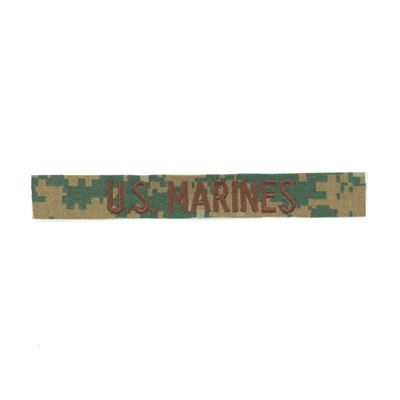 Patch "U. S. Maria" MARPAT Brown Thread WOODLAND