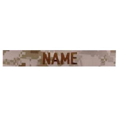 3x patch label "NAME" MARPAT DESERT