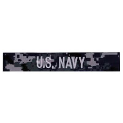 Patch "U.S. Navy" silver thread DIGITAL NAVY