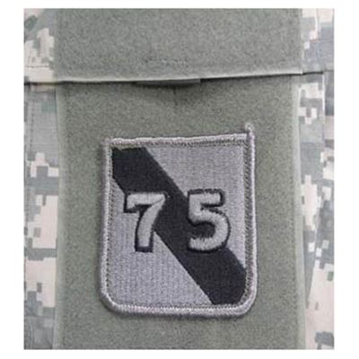 75 Patch MILITARY RANGE patch 75th Infantry Division VELCRO - FOLIAGE | MILITARY ...