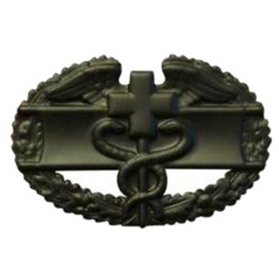 Badge U.S. COMBAT MEDICAL 1st AWARD BLACK