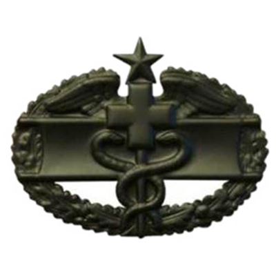 Badge U.S. COMBAT MEDICAL 2nd AWARD BLACK