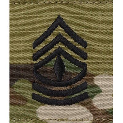 Patch Rank First Sergeant E8 VELCRO OCP®
