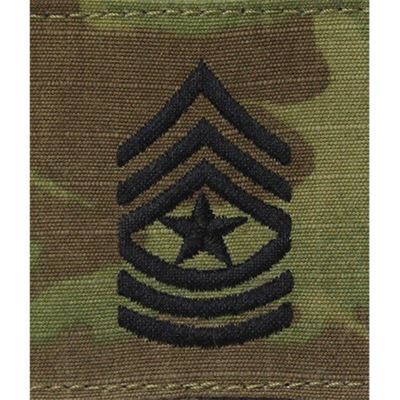 Patch Rank Sergeant Major E9 VELCRO OCP®