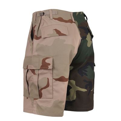 Short BDU Two-Tone Camo WOODLAND/3-COL DESERT CAMO