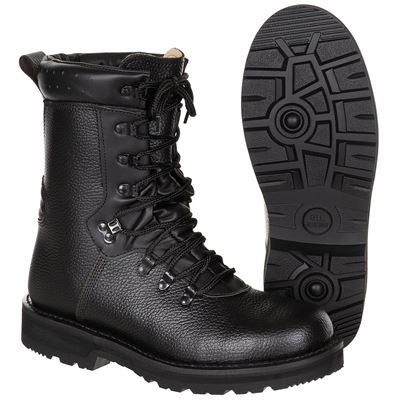 BW shoe leather combat MODEL 2000 BLACK