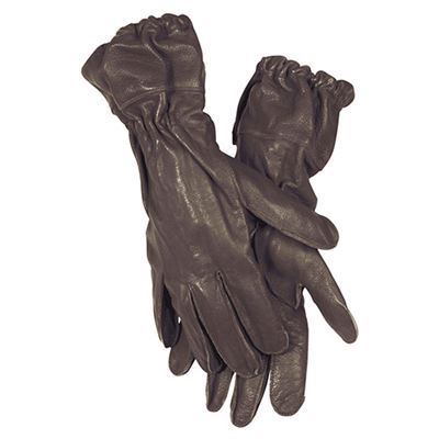 LW FJ gloves brown leather repro