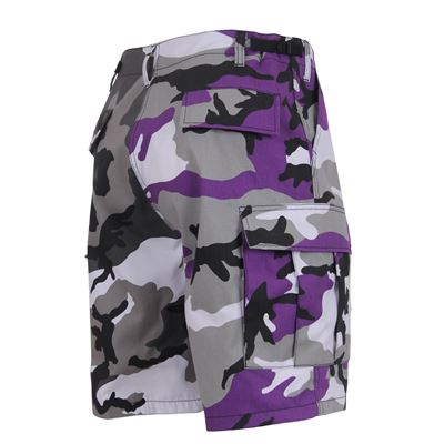 Short BDU Two-Tone Camo VIOLET / CITY