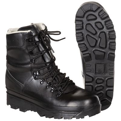 BW mountain boots BLACK