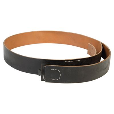 WH leather belt without buckle BLACK Speaker