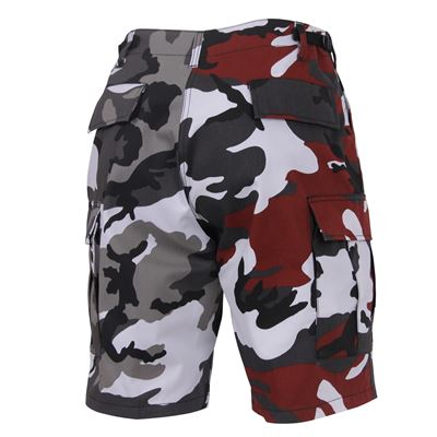 Short BDU Two-Tone Camo RED/CITY